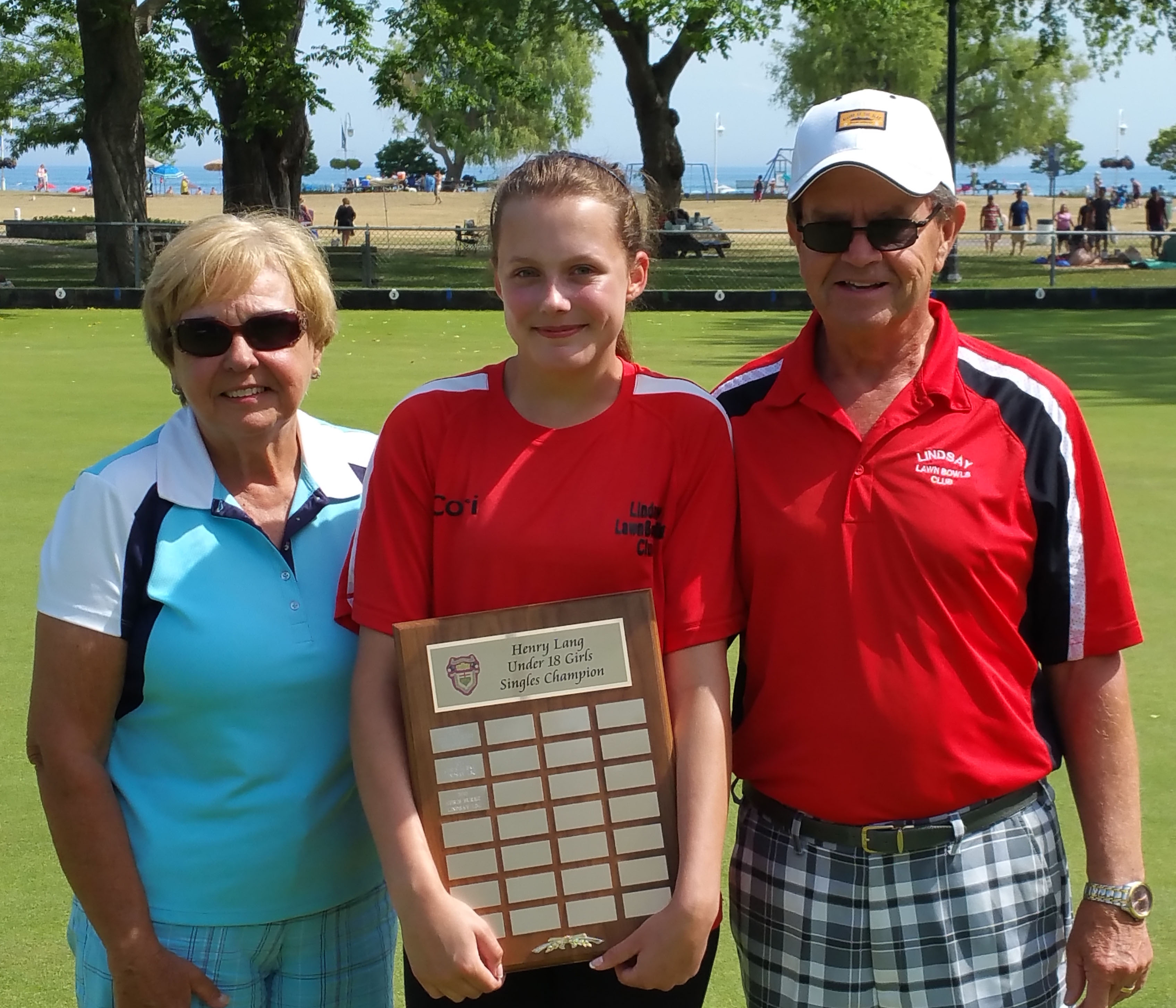 Cori with Roy and Shelley
